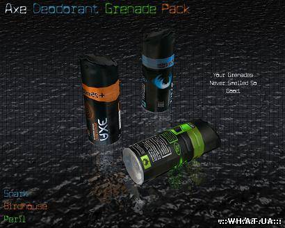 Скачать Axe Deodorant Grenade [Pack]